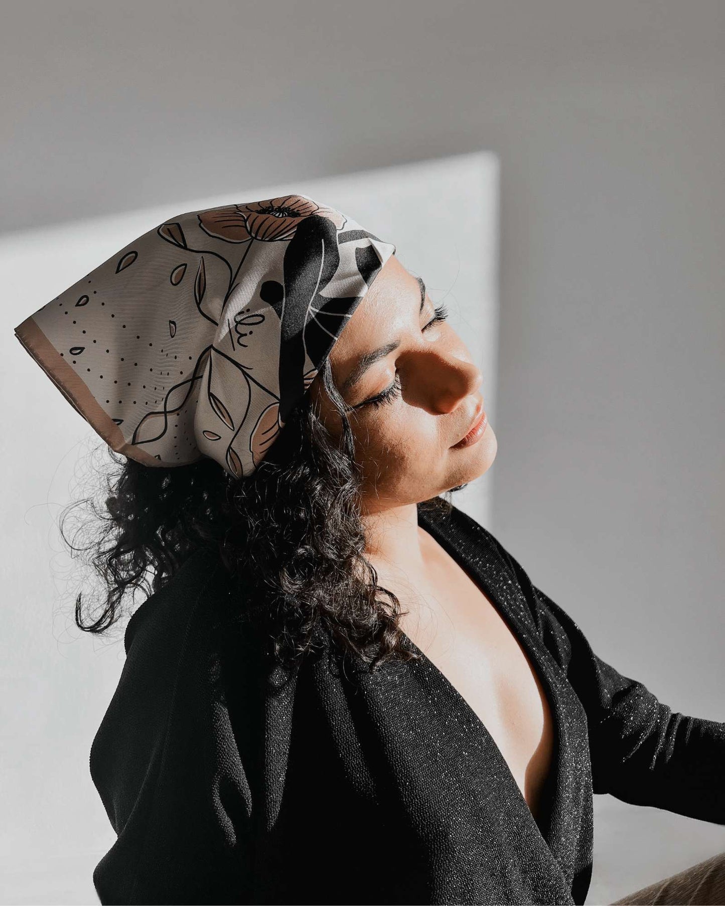 Silk Scarf Bloom