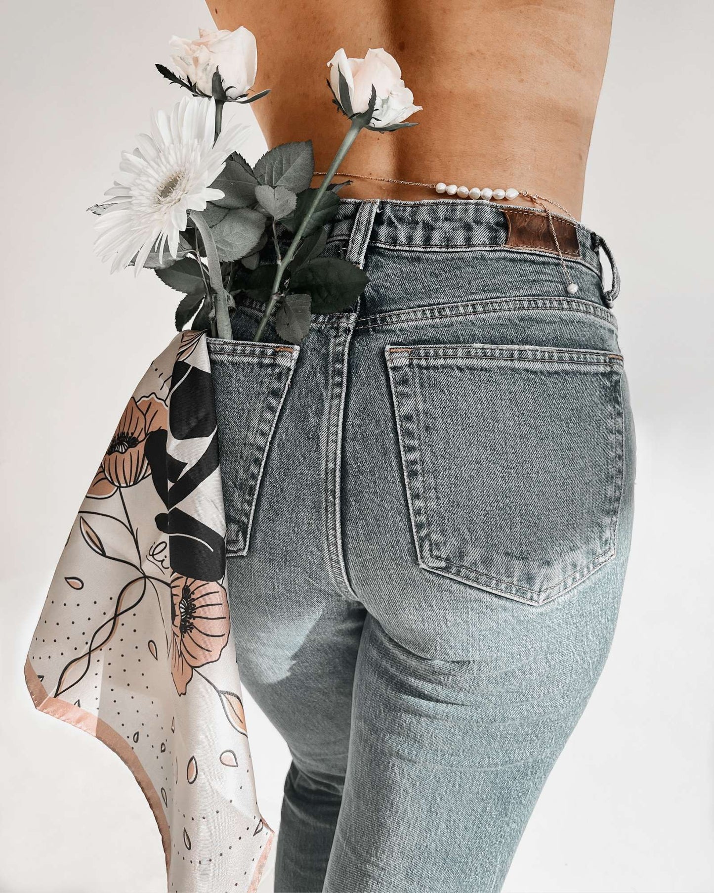 Silk Scarf Bloom